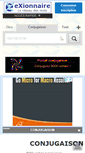 Mobile Screenshot of conjugaison.exionnaire.com