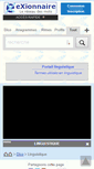 Mobile Screenshot of linguistique.exionnaire.com