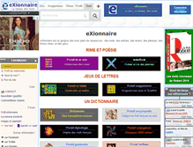Tablet Screenshot of exionnaire.com