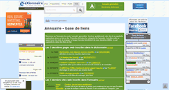 Desktop Screenshot of annuaire.exionnaire.com