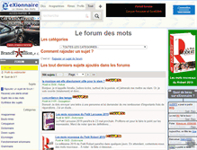 Tablet Screenshot of forum.exionnaire.com